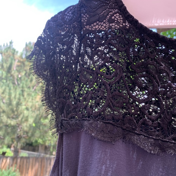 Maternity Formal Dress- navy - Picture 3 of 6